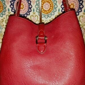 Chaps Brick Burgundy purse#